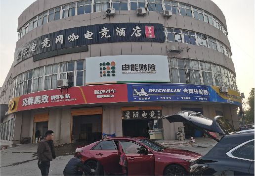 南城铝塑板门头